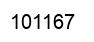 Number 101167 black image