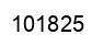 Number 101825 black image