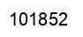 Number 101852 black image