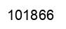 Number 101866 black image