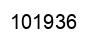 Number 101936 black image
