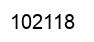 Number 102118 black image