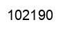Number 102190 black image