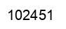 Número 102451 imagen negro