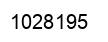 Number 1028195 black image