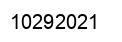 Number 10292021 black image