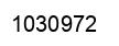 Number 1030972 black image