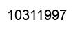 Number 10311997 black image