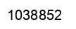 Número 1038852 imagen negro