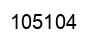 Number 105104 black image