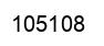 Number 105108 black image