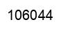 Number 106044 black image