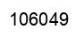 Number 106049 black image