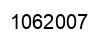 Number 1062007 black image