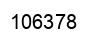 Number 106378 black image