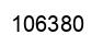 Number 106380 black image