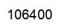 Number 106400 black image