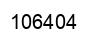 Number 106404 black image