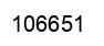 Number 106651 black image