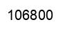Number 106800 black image