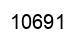Number 10691 black image