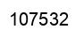 Number 107532 black image