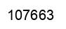 Number 107663 black image