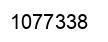 Number 1077338 black image