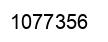 Number 1077356 black image