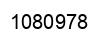 Número 1080978 imagen negro