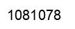 Number 1081078 black image