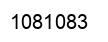 Number 1081083 black image