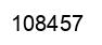 Number 108457 black image
