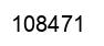 Number 108471 black image