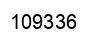 Número 109336 imagen negro