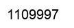Número 1109997 imagen negro