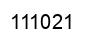 Número 111021 imagen negro
