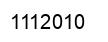 Número 1112010 imagen negro