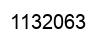 Number 1132063 black image