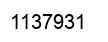Number 1137931 black image