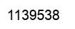 Number 1139538 black image