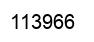 Number 113966 black image