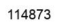 Number 114873 black image