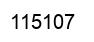 Number 115107 black image