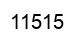 Number 11515 black image