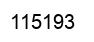 Number 115193 black image