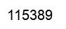 Number 115389 black image