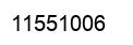 Number 11551006 black image