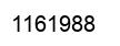 Number 1161988 black image