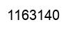 Number 1163140 black image